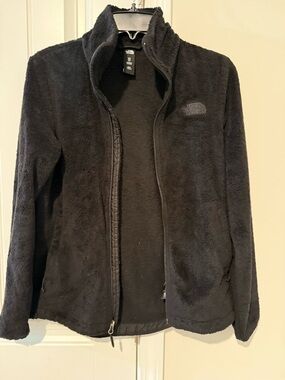 The North Face Women's Black Plush Teddy Fleece Jacket